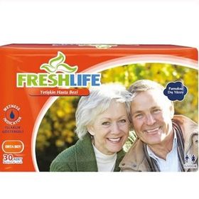 Freshlife M 30'lu Belbantlı Hasta Bezi