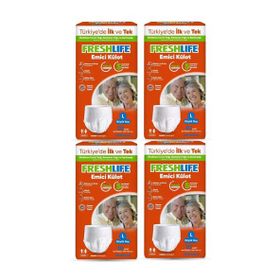 Freshlife Netkal Külot Large 120 Adet Hasta Bezi