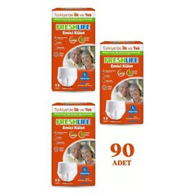 Freshlife Netkal Külot Large 90 Adet Hasta Bezi