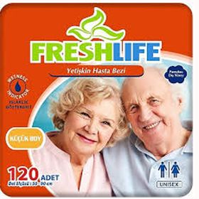Freshlife S 30x4 Adet Belbantlı Hasta Bezi