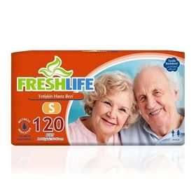 Freshlife S Beden 120 Adet Yetişkin Hasta Bezi