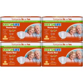 Freshlife Small Yetişkin Belbantlı 4x30 Adet Hasta Bezi