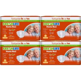 Freshlife Small Yetişkin Belbantlı 4x30 Adet Hasta Bezi