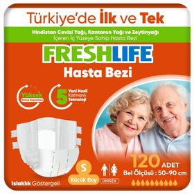 Freshlife Small Yetişkin Belbantlı 4x30 Adet Hasta Bezi