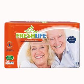 Freshlife XL 30'lu Belbantlı 4 Paket Hasta Bezi