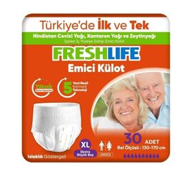 Freshlife XL 30'lu Emici Külot Yetişkin Hasta Bezi