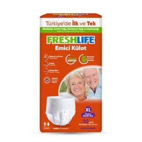 Freshlife XL Ekstra Büyük Boy Emici Külotlu 30 Adet Hasta Bezi