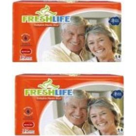 Freshlife Yetişkin Bağlamalı Large-Büyük Boy 60 Adet Hasta Bezi
