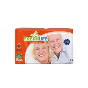 Freshlife Yetişkin Belbantlı Extralarge Ekstra Büyük Boy 60 Adet Hasta Bezi
