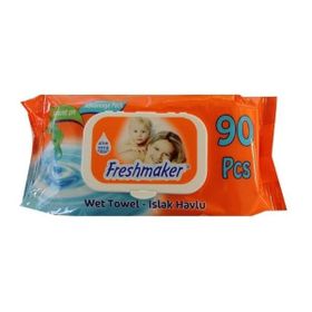 Freshmaker 90'lı Kapaklı Islak Mendil