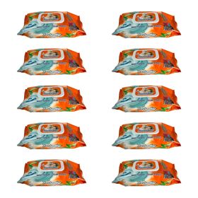 Freshmaker Çiçeksi Kokular 90 Adetlik 10 Paket Islak Mendil
