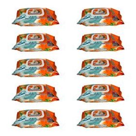 Freshmaker Çiçeksi Kokular 90 Adetlik 10 Paket Islak Mendil
