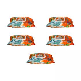 Freshmaker Çiçeksi Kokular 90 Adetlik 5 Paket Islak Havlu Mendil