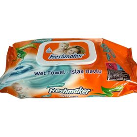 Freshmaker Çiçeksi Kokular 90 Adetlik Islak Havlu Mendil