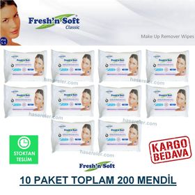 Fresh'n Soft 20'li Makyaj Temizleme Pamuğu