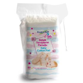 Fresh'n Soft 60 Adet Bebek Temizleme Pamuğu