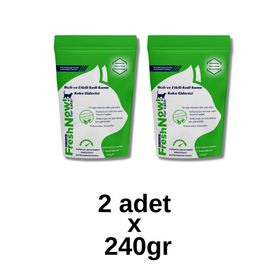 Freshnow Premium 2x480 gr Kedi Kumu ve Tuvaleti Koku Giderici