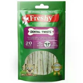 Freshy 20x120 gr Dental Burgu Köpek Ödülü