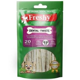 Freshy 20x120 gr Dental Burgu Köpek Ödülü