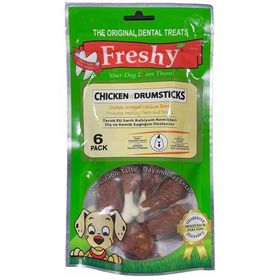 Freshy Chicken Drumstick Tavuk Eti Sarılı But 6 Adet Köpek Ödülü