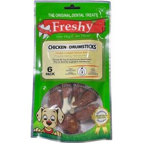 Freshy Chicken Drumsticks Tavuk But Kemik 6x90 gr Köpek Ödül Maması
