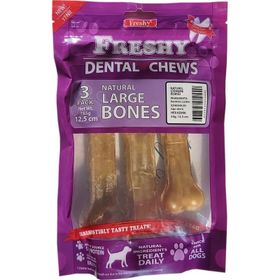 Freshy Dental Chews Naturel 12.5 cm 3 Adet Köpek Ödül Maması