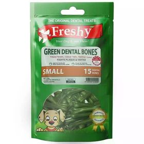 Freshy Dental Yeşil Kemik 15x150 gr Köpek Ödülü