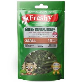 Freshy Dental Yeşil Kemik 15x150 gr Köpek Ödülü