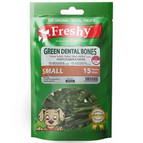 Freshy Dental Yeşil Kemik 15x150 gr Köpek Ödülü