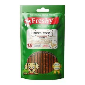 Freshy Ducky Sticks Ördekli Tahılsız 100 gr 10 Adet Köpek Ödülü