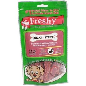 Freshy Ducky Stripes 80 gr 20 Adet Ördekli Çubuk Köpek Ödülü