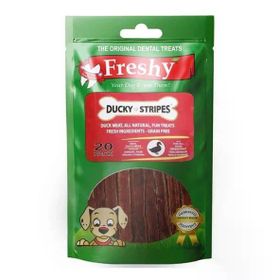 Freshy Ducky Stripes 80 gr 20 Adet Ördekli Çubuk Köpek Ödülü