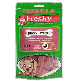 Freshy Ducky Stripes Tahılsız Ördekli 20 Adet Köpek Ödülü