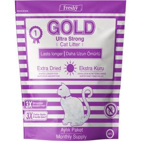 Freshy Gold 3,8 lt Kristal Kedi Kumu