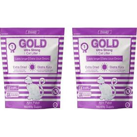 Freshy Gold Silika 2x3.8 lt Kristal Kedi Kumu