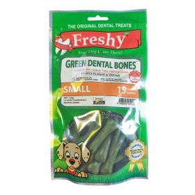 Freshy Green Dental Mini Bones Klorofilli 15 Adet Köpek Kemiği