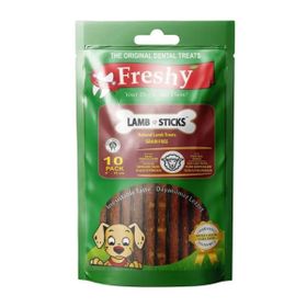Freshy Lamb Sticks 100 gr 10 Adet Tahılsız Kuzulu Çubuk Köpek Ödülü