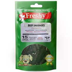 Freshy Mini Beef Sausages Tahılsız Sosis 100 gr 15 Adet Köpek Ödülü