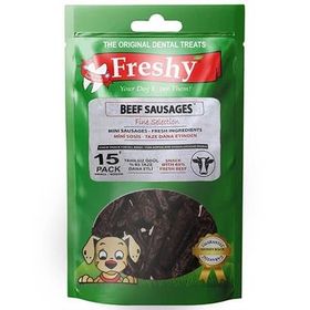 Freshy Mini Beef Sausages Tahılsız Sosis 100 gr 15 Adet Köpek Ödülü