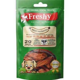 Freshy Mini Sausages Tahılsız Sosis 20 Adet Köpek Ödülü