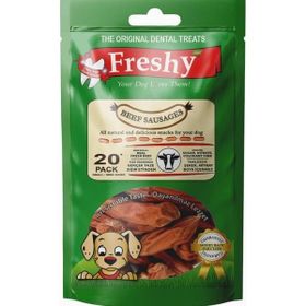 Freshy Mini Sausages Tahılsız Sosis 20 Adet Köpek Ödülü