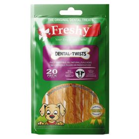 Freshy Naturel Dental 120 gr 20 Adet Burgu Çiğneme Çubuğu