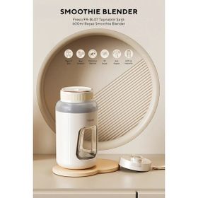 Fressi FR-BL07 Taşınabilir Şarjlı 600 ml Beyaz Smoothie Blender