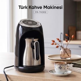 Fressi FR-TK302 Siyah Türk Kahve Makinesi