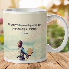 Freud Anladığımı Sandım Baskılı Kupa