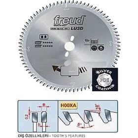 Freud LU3D 0400 Suntalam ve Laminat Testere Bıçağı