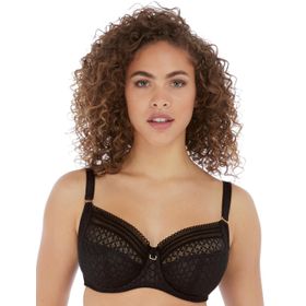 Freya 5641 Viva Noir Dantel Balenli Yan Destekli Siyah Kadın Sütyen
