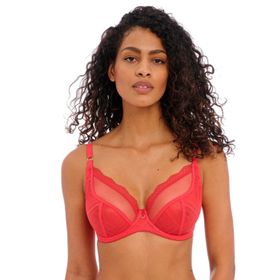 Freya AA401431 Fatale Balenli Dalma Kırmızı Biber Kadın Sütyen