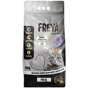 Freya Lavanta Kokulu İnce Taneli Topaklaşan Bentonit 10 lt Kedi Kumu