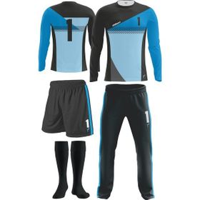 FreySport Axiom Siyah Mavi Kaleci Seti